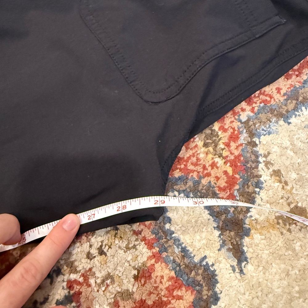 Athleta Black Activewear Pants size 2 Brooklyn Lined Jogger Zipper - Picture 15 of 16